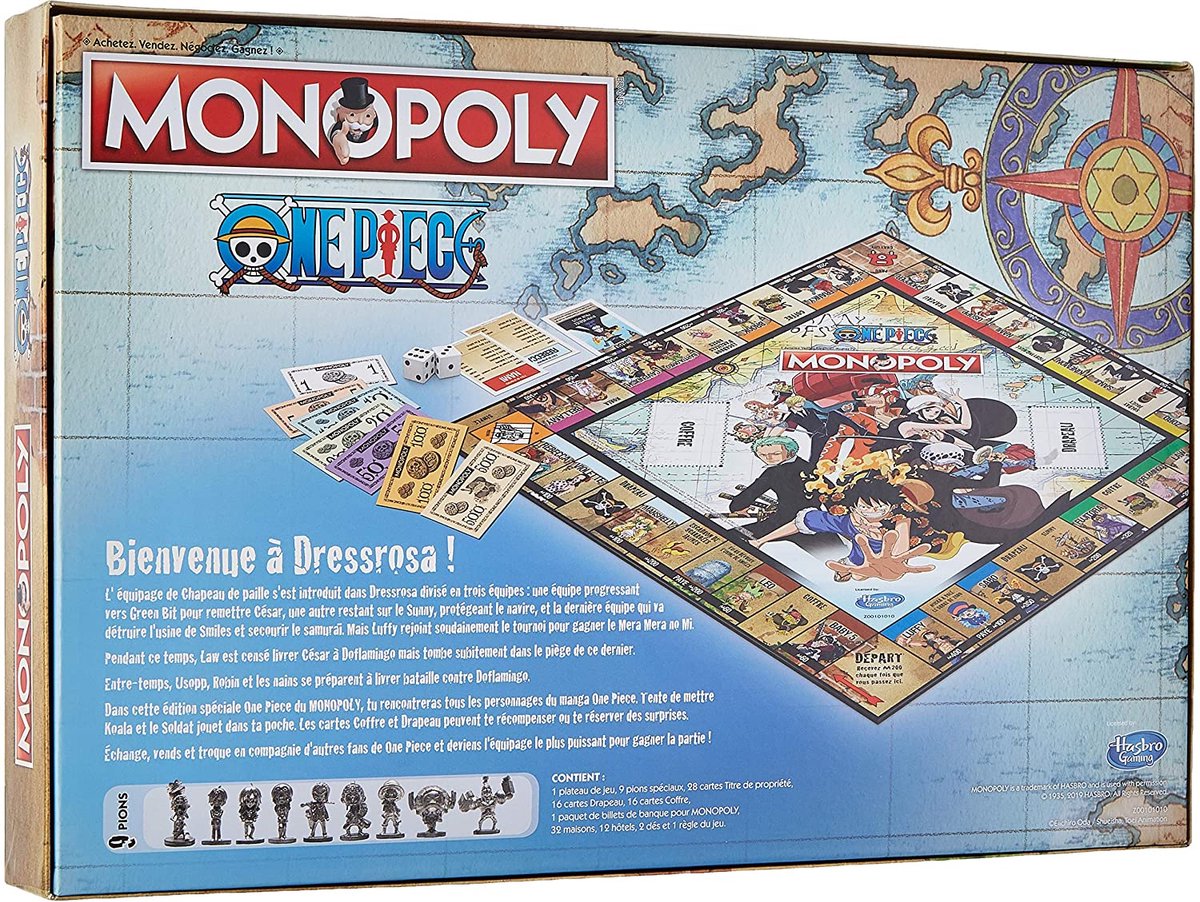 Winning Moves-Monopoly One Piece Board Game 