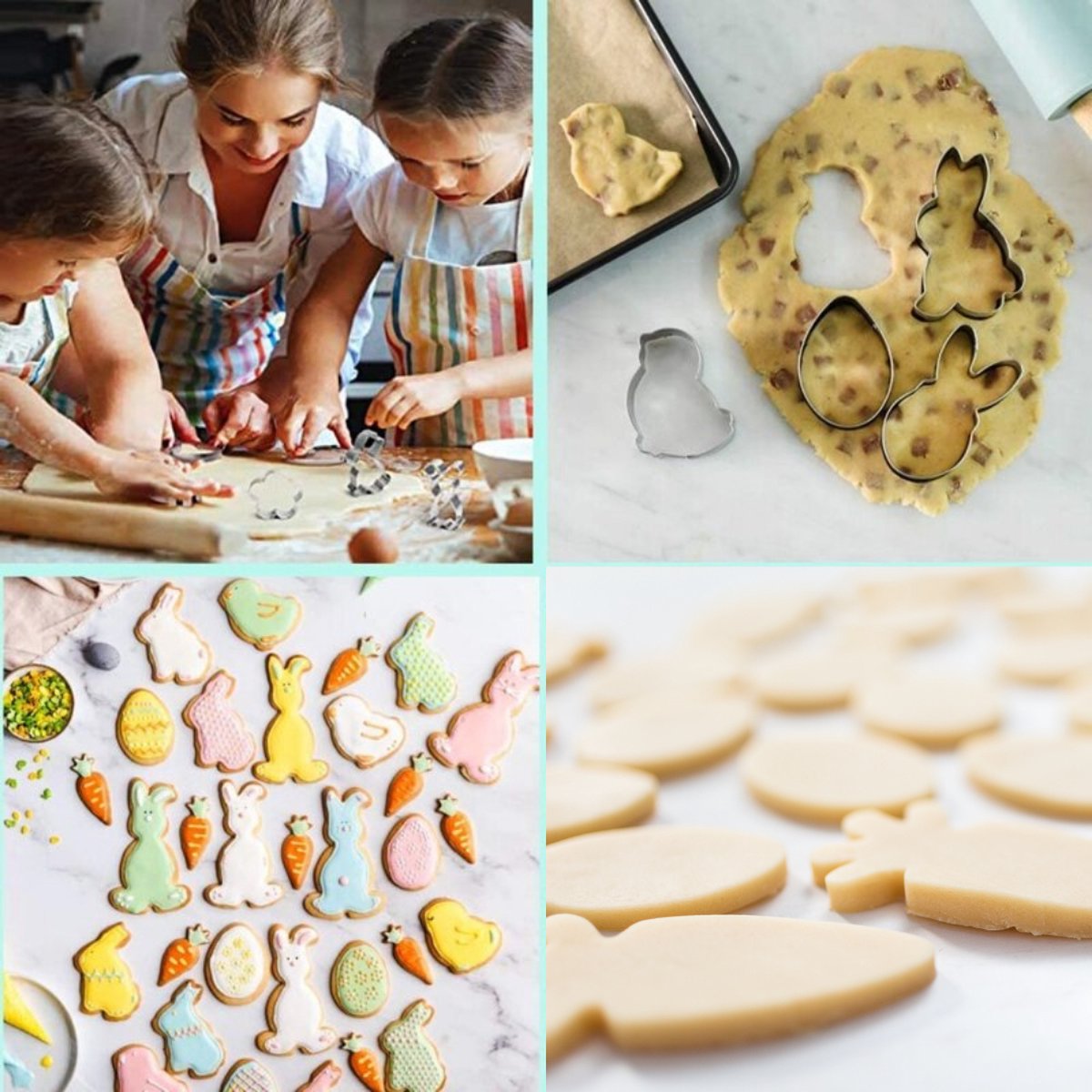 Dr. Oetker Uitsteekvormpjes schaap groot, koekjes- en koekjesvorm uit