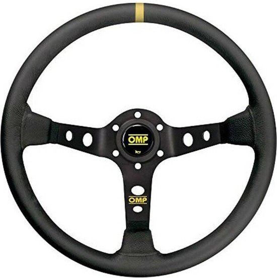 Racing Steering Wheel OMP Black | bol