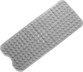 Badmat antidérapant en PVC étendu - Ventouses robustes - Durable et facile à nettoyer 100 * 40CM-gris