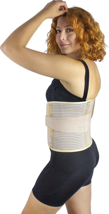 Lavida Orthèse dorsale – Correction de posture et soutien du bas du dos – Sport– Récupération après une blessure et après l'accouchement – ​​Petit (61-90 cm)