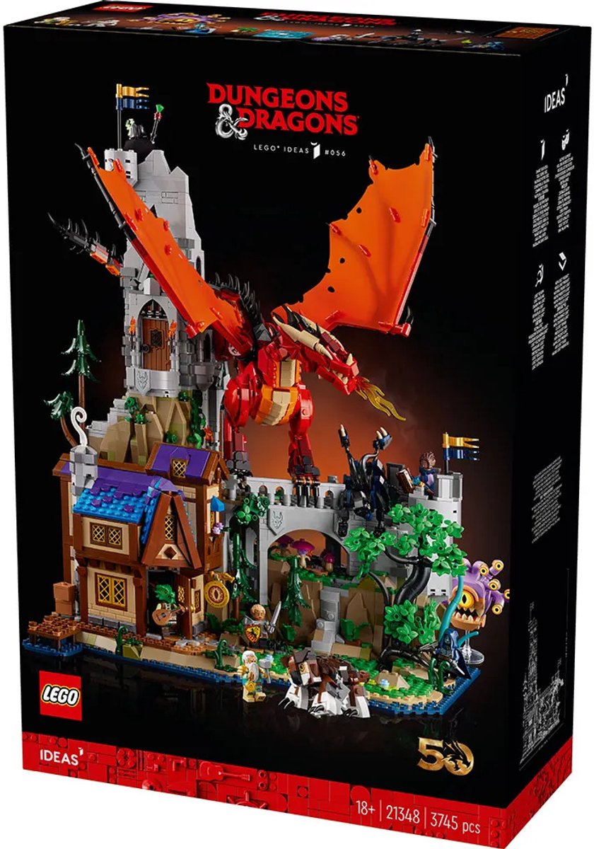 LEGO Ideas Dungeons & Dragons - het verhaal van de rode draak - 21348 — afbeelding 21