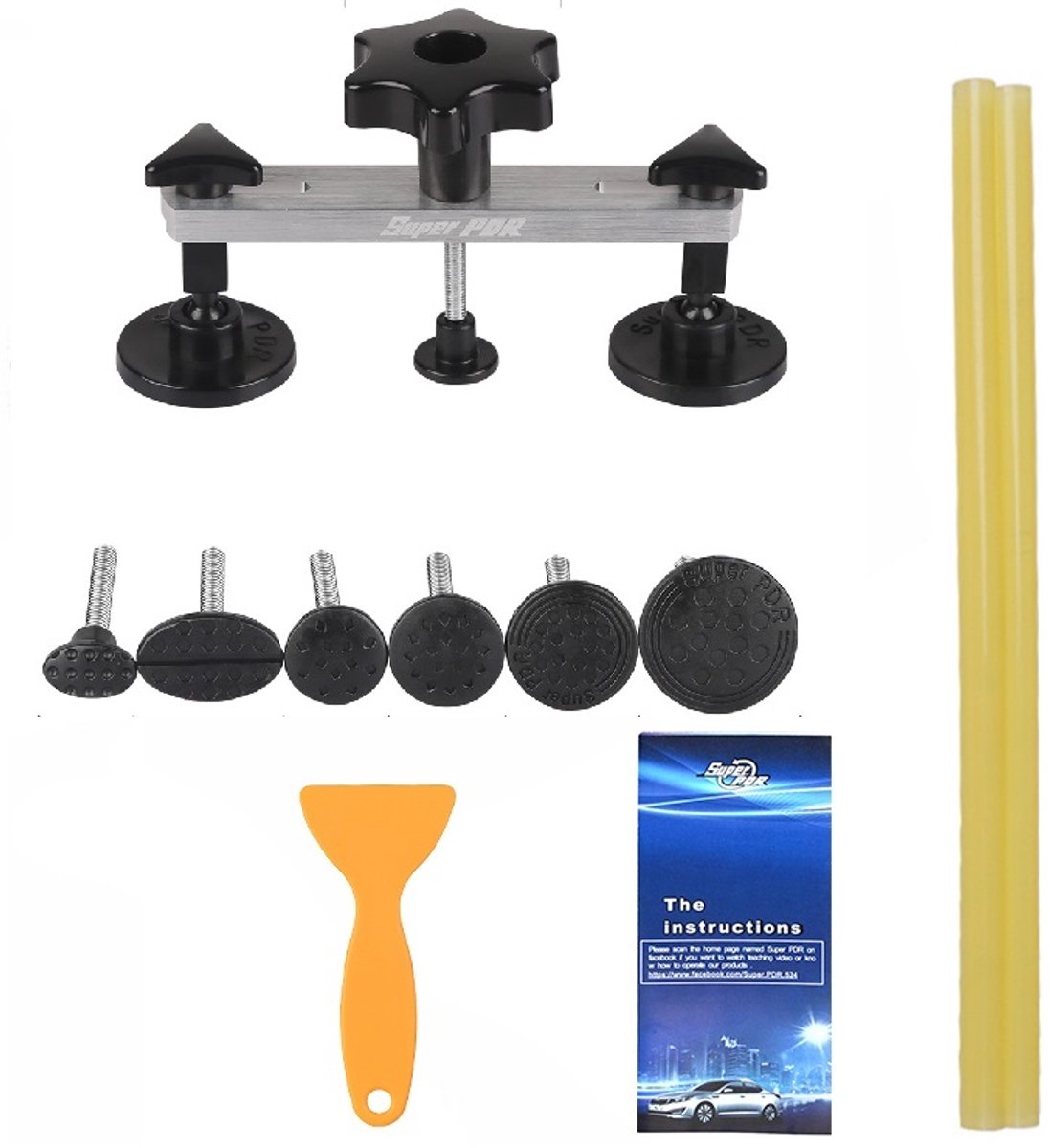PDR Brugset voor Deukverwijdering - Professionele Gereedschapskit