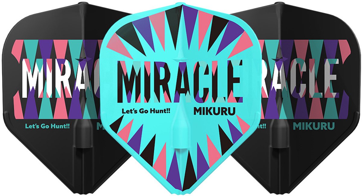 L-Style EZ L1 Mikuru Suzuki V6 Type B Mix - Dart Flights