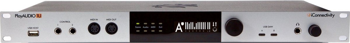 iConnectivity PlayAUDIO1U Live Audio Interface - Ethernet interface