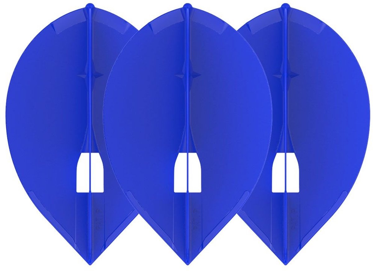 L-Style Champagne L2 Teardrop Blue - Dart Flights