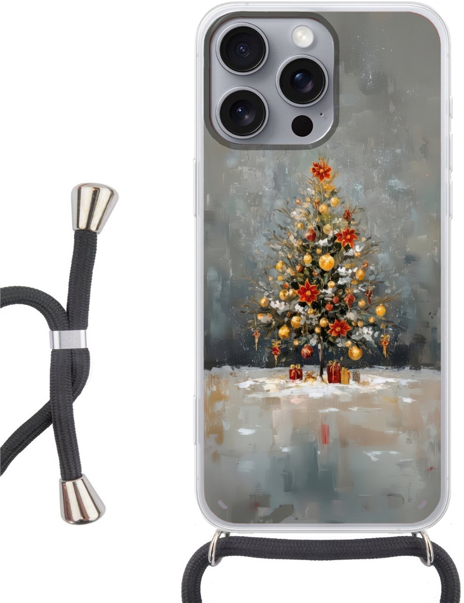 Kerstboom - Cadeaus - Rood - Goud