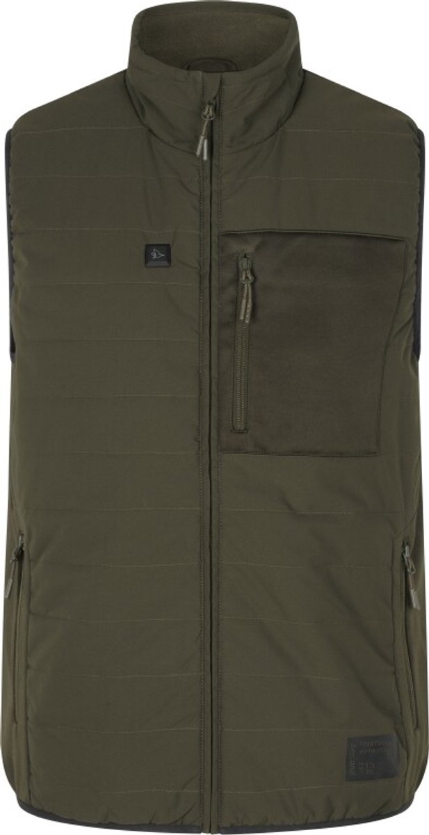 Seeland Celsius Heat vest outdoor vest scandinavisch vest Groen