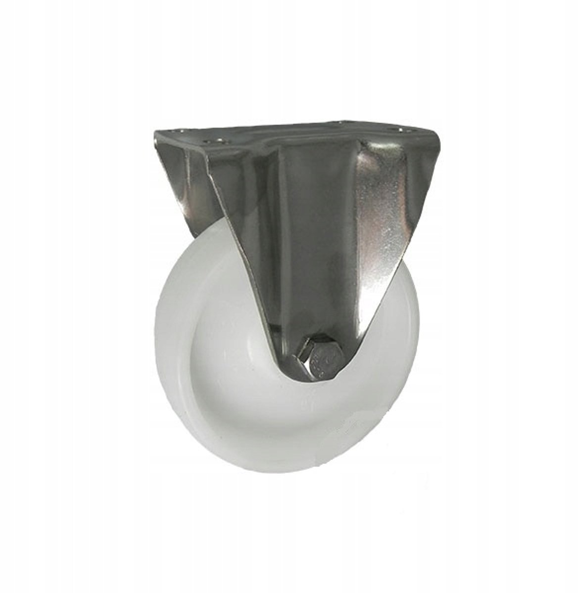 Zwenkbaar Wiel 125mm, 100kg Draagvermogen, voor Trolleys en Magazijnapparatuur