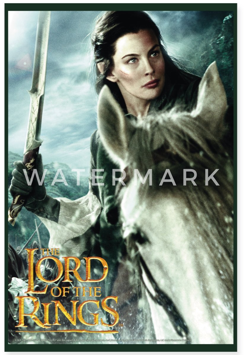 The Lord Of The Rings Arwen Op Asfaloth Poster 40x60 cm