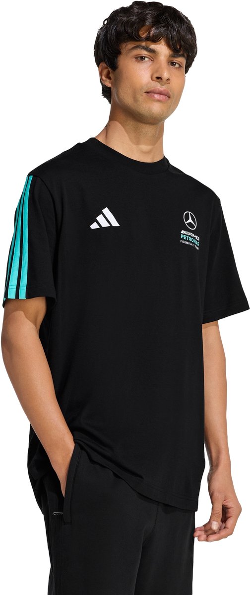 Adidas Performance Mercedes Amg Petronas Formula 1 Team Dna T-Shirt Heren Zwart