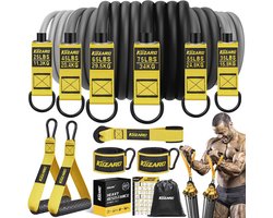 Zware Weerstandsbanden Set voor Krachttraining en Fysiotherapie