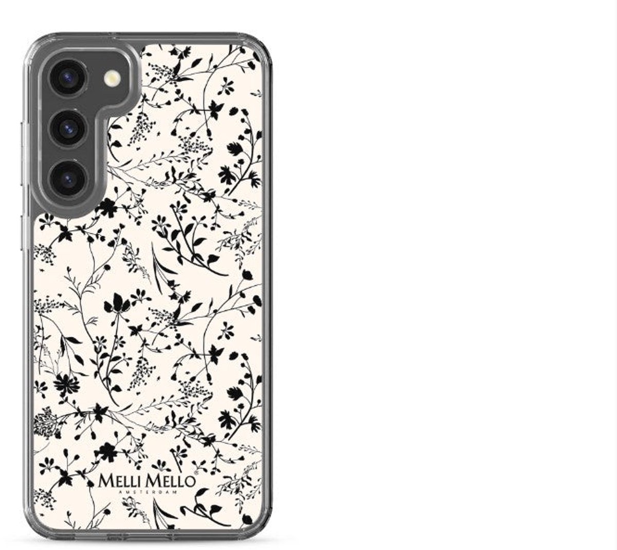 Melli Mello Telefoonhoesje Crimson Palm (Soft case) - Samsung Galaxy S23 Plus