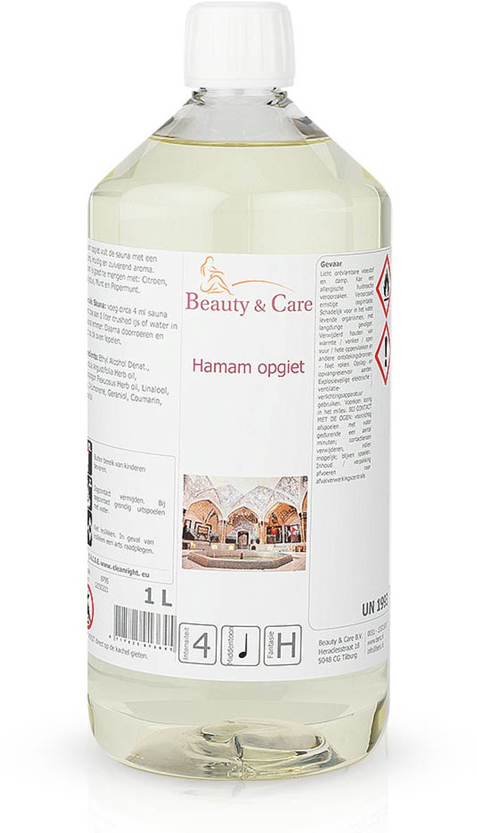 Beauty & Care - Hamam opgietmiddel sauna - 1 L. new