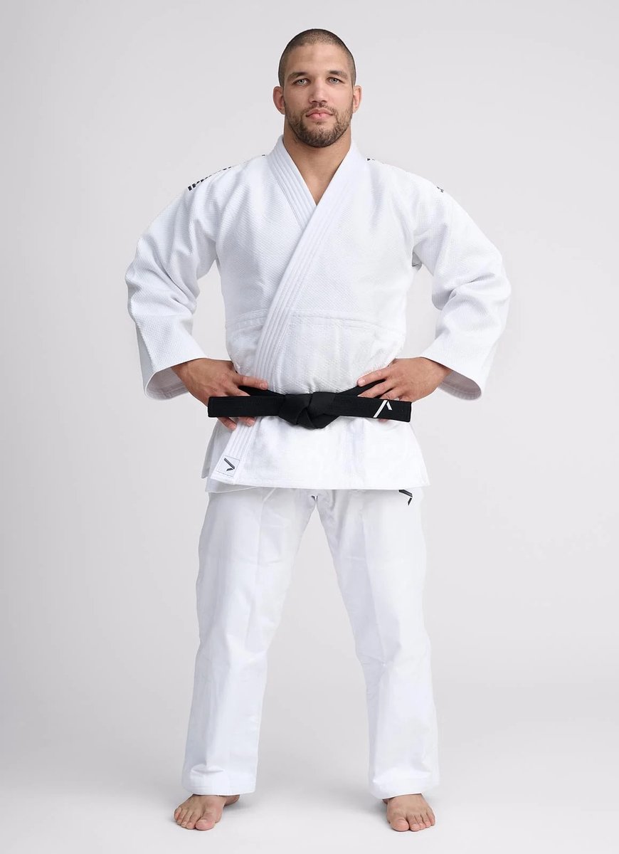 Ippon Gear Fighter 2 Witte jas regular (Maat: 180)