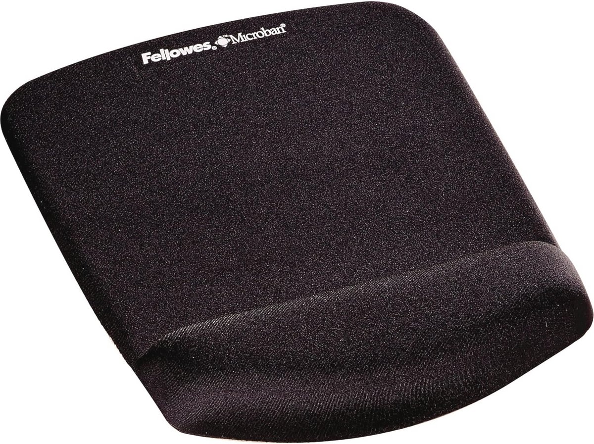 Zwart Muiskussen en Polssteun met FoamFusion Technologie voor Comfort en Ondersteuning