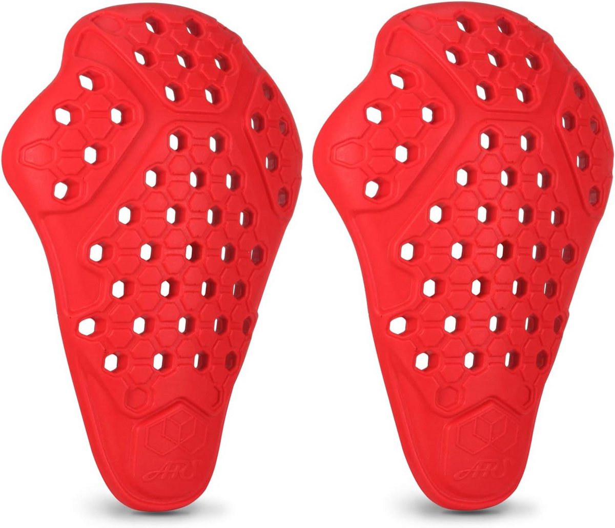 Kniebeschermers voor motorfietsrijden - Set van 2 - Rood - Eén maat