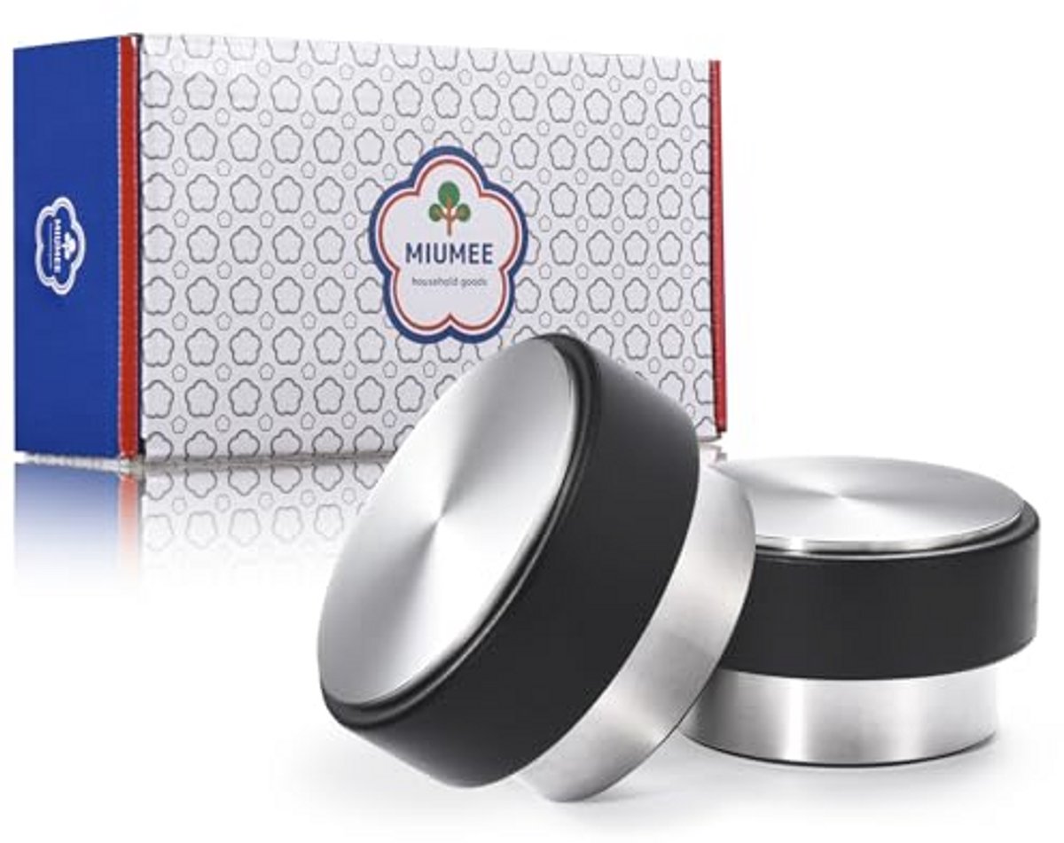 Zware Premium Deurstoppers Set van 2 van Roestvrij Staal