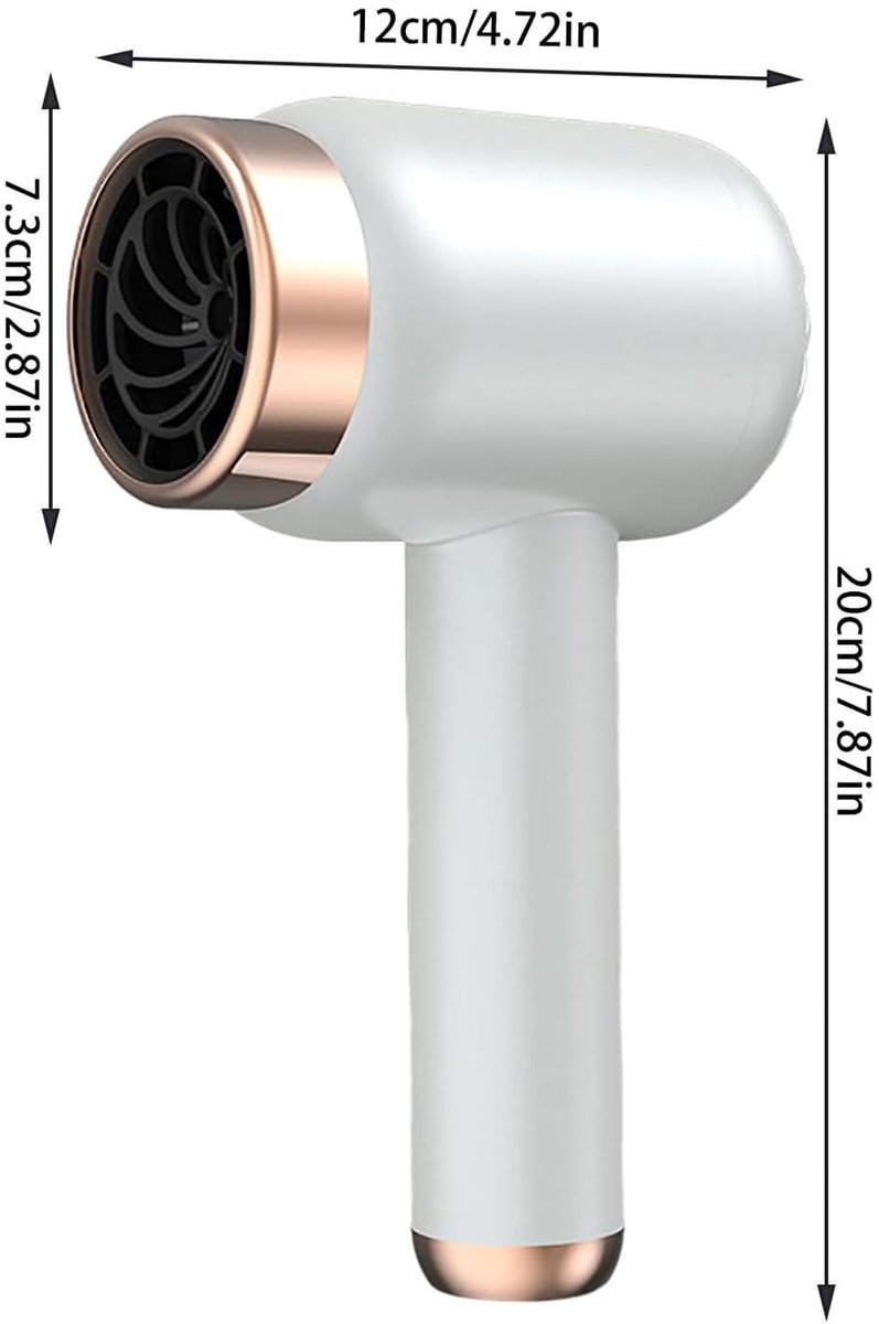 Ynkkvre - Föhn - Hair Dryer - Draadloze Föhn - Reisföhns - afbeelding 2