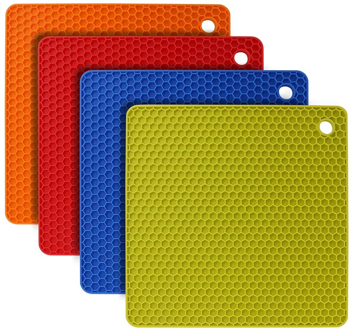 Stunq® Hittebestendige siliconen onderzetter - Antislip - 1 stuk - 18,5 cm