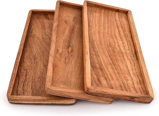 Houten Rechthoekige Schalen kopen? ✔️ Vergelijk de beste aanbiedingen