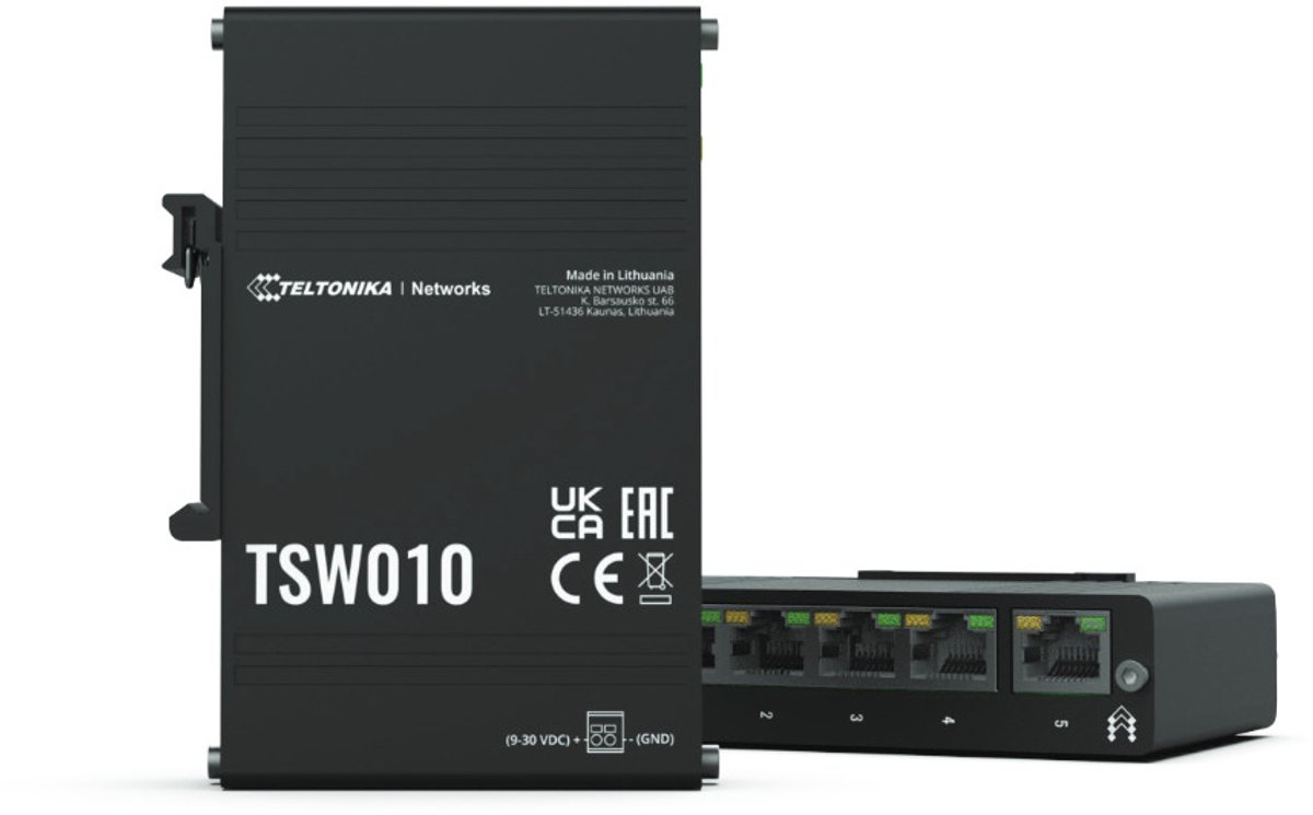 Teltonika TSW010 TSW010 Ethernet Switch