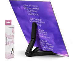 Pinguïn Records – SoloTone Stand - Opvouwbare LP Houder – LP Standaard - Zwart – Vinyl Houder – Handig op te bergen - 1 stuk