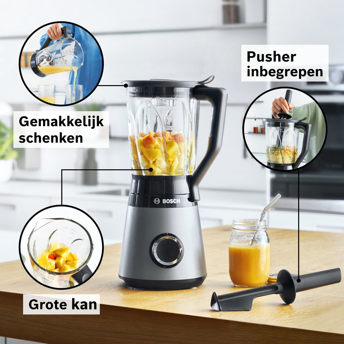Bosch MMB6172S VitaPower Serie 4 - Blender - 1200W – foto 8