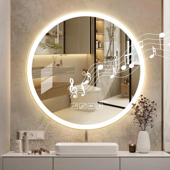 HKLY Dimbare led-wandlamp met aanraakschakelaar en batterij, houten
