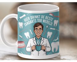 Mok Beste Tandarts, Tandheelkunde Mok, Tandarts Cadeau Idee, Grappige Tandarts Mok, Tandheelkundige Hygiëniste, Tandheelkundig Assistent Mok