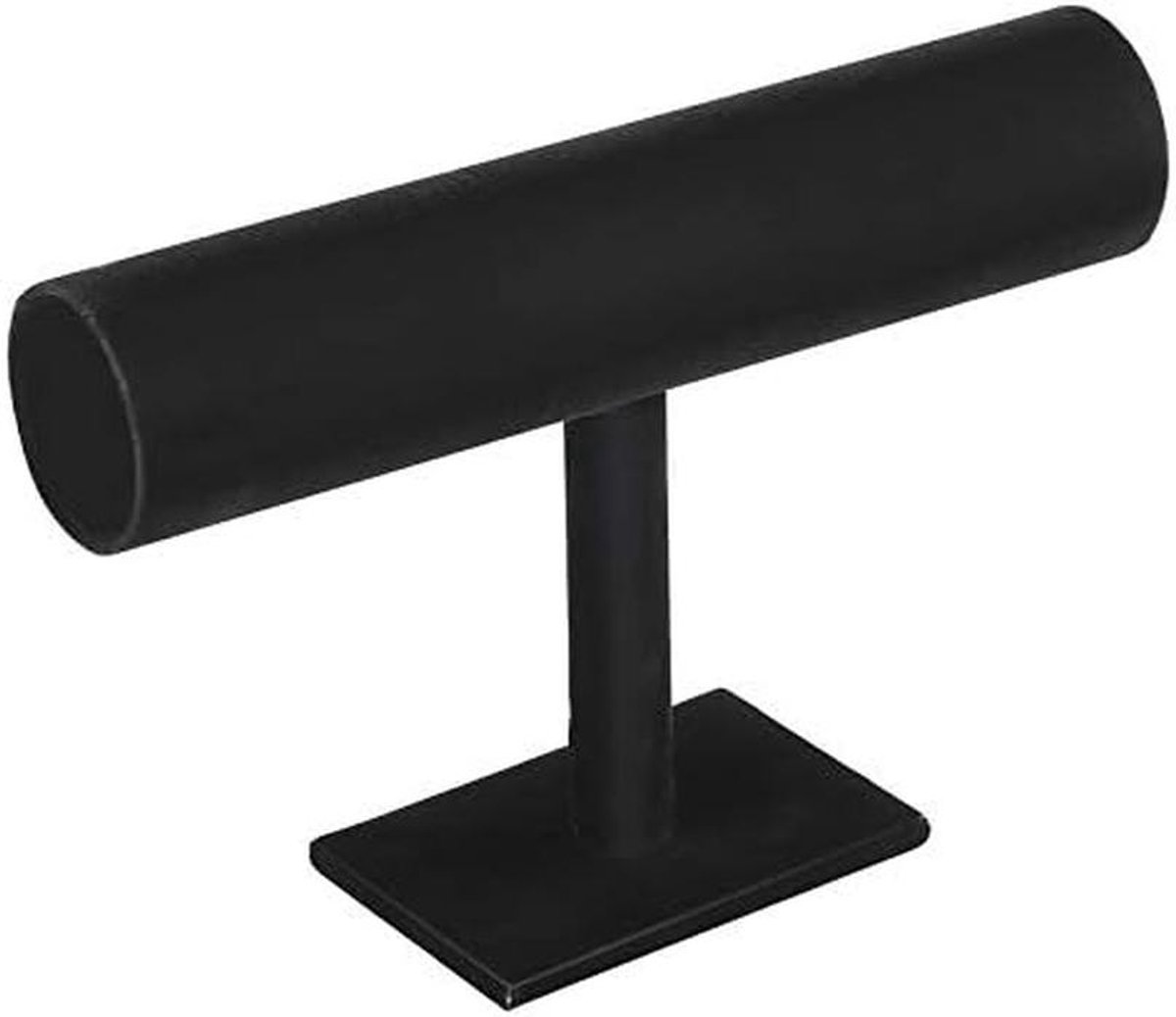 Zwarte Flanellen Armband en Horloge Display Standaard