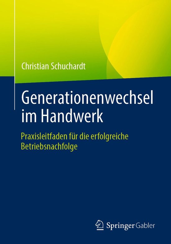 Business and Economics (German Language) - Generationenwechs ... - cover