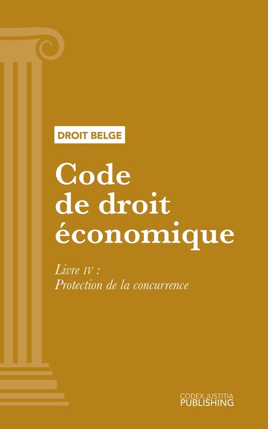 Code de droit économique - cover