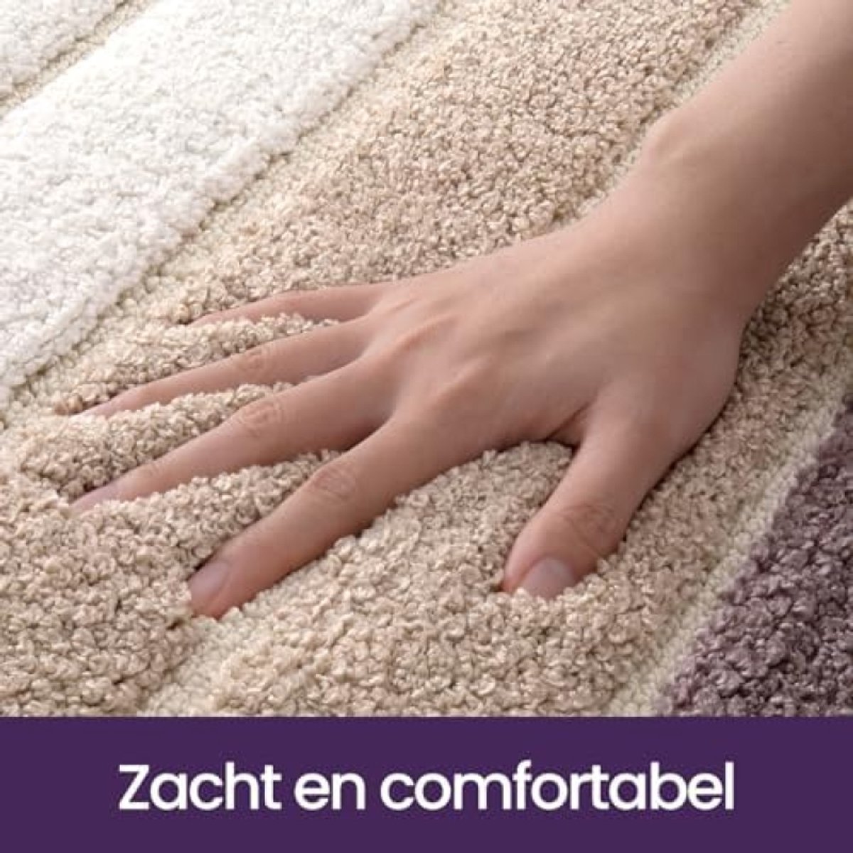 Zachte Badkamermat met Antislip Onderkant - Absorberend en Wasbaar