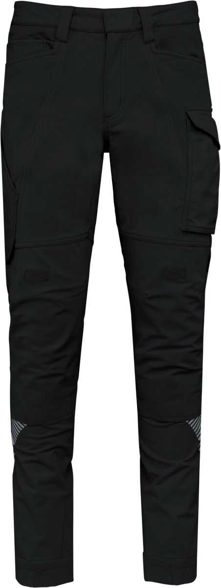 WK. Designed To Work Gerecycled stretchbroek met veel zakken unisex WK746 - Black - 56 NL (50 FR)