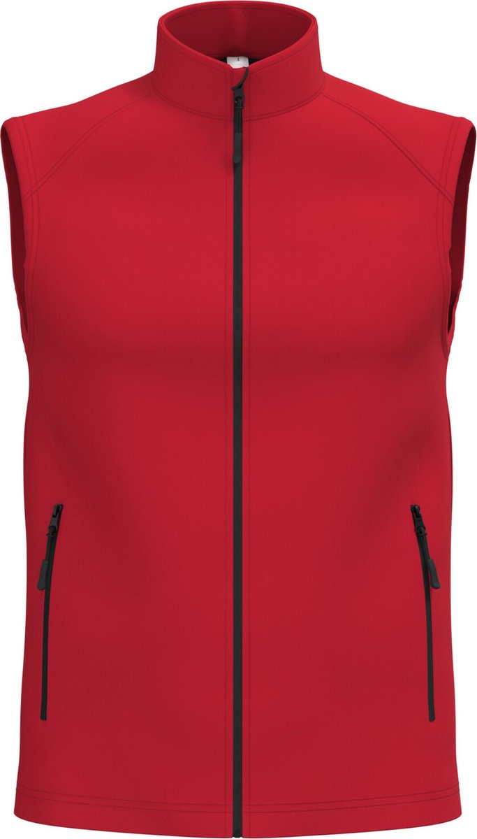 iDeal Basic Brand 2-laagse uniseks softshell bodywarmer IB413 - Ideal Red - M