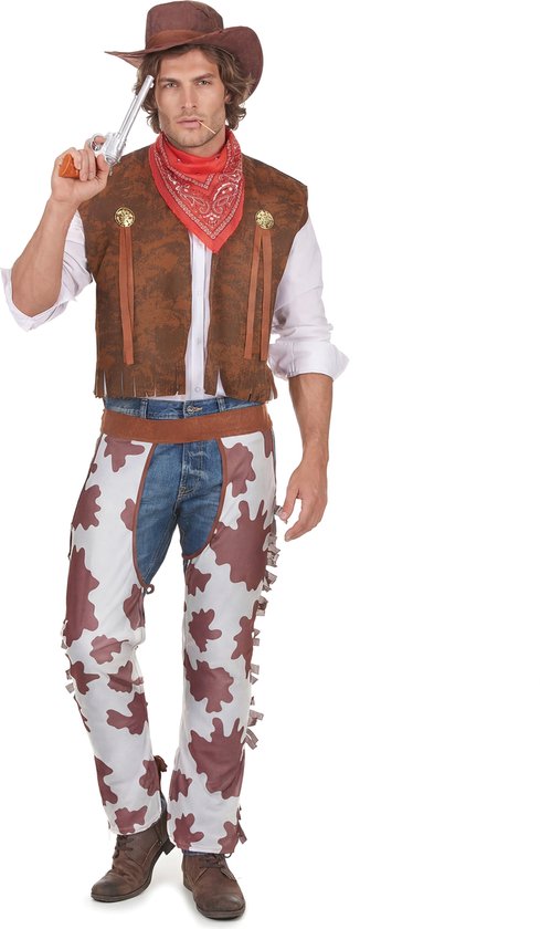 Tuikayoo Suède pak voor heren, vest, vintage, western cowboy vest, normale pasvorm, bordeaux, XL
