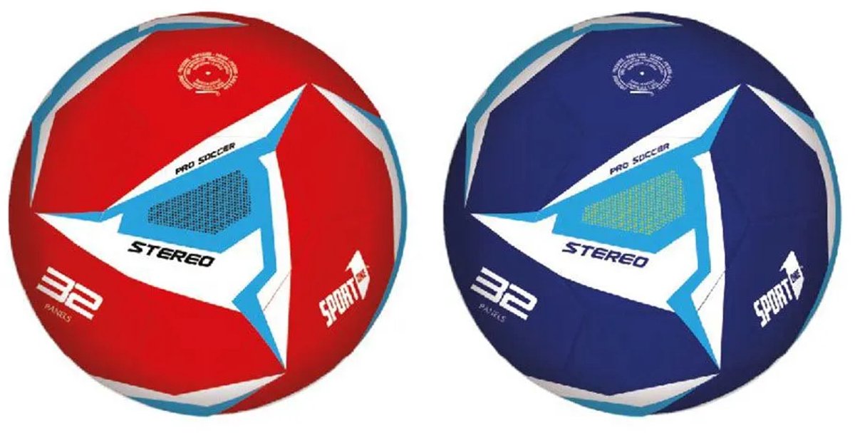 Sport One Calciostereo Voetbal Veelkleurig