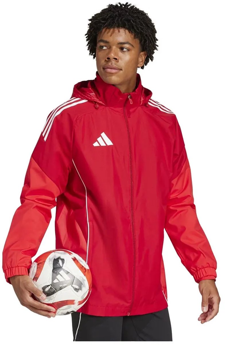 Adidas Tiro 25 Competition All Weather Jas Rood L Man