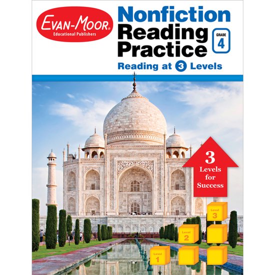 Nonfiction Reading Practice, Grade 4 - cover