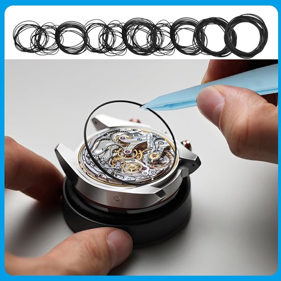 Watch Sealing Rings Sealing Rings Set - 200 Pieces - O Rings - Waterproof Rubber Seal ...