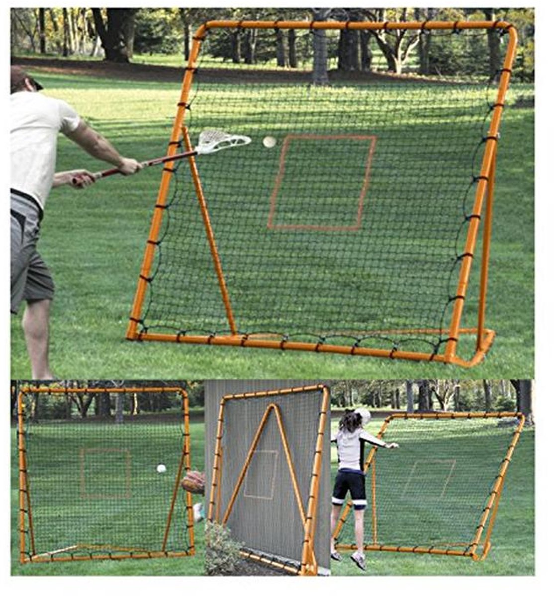 Opvouwbare Lacrosse Rebounder - 6'X6' Trainen en Verbeteren