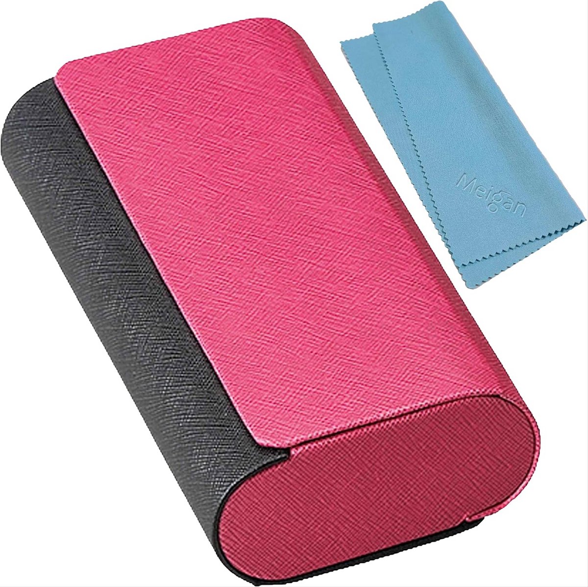 Brilletui voor 2 Brillen Uniseks Hardcase Aluminium Etui
