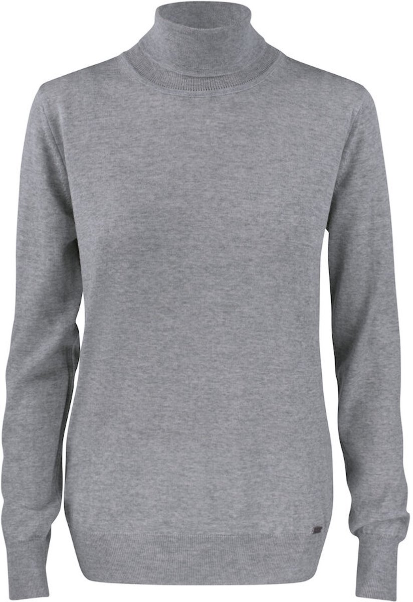 Cutter & Buck Kennewick Turtleneck Dames 355409 - Grijs Melange - M