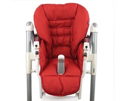 Vervangende hoes voor kinderstoel - Zitkussen en overtrek geschikt voor Peg Perego Prima Pappa Diner