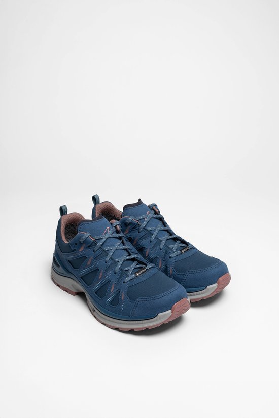 Lowa Innox evo ll gtx lo W 321417 9727 bleu acier / marron rose 43 1/3