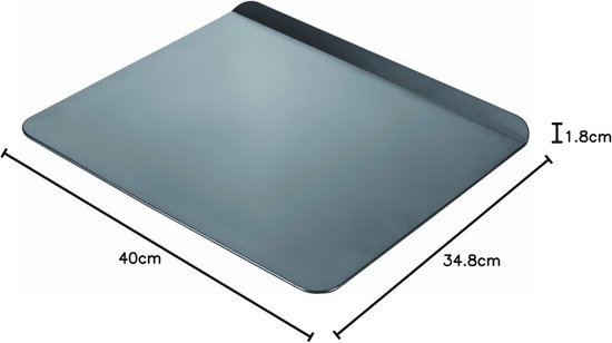Bakplaat Plat 40 x 36 cm - Zonder Rand voor Perfect Bakplezier — afbeelding 5