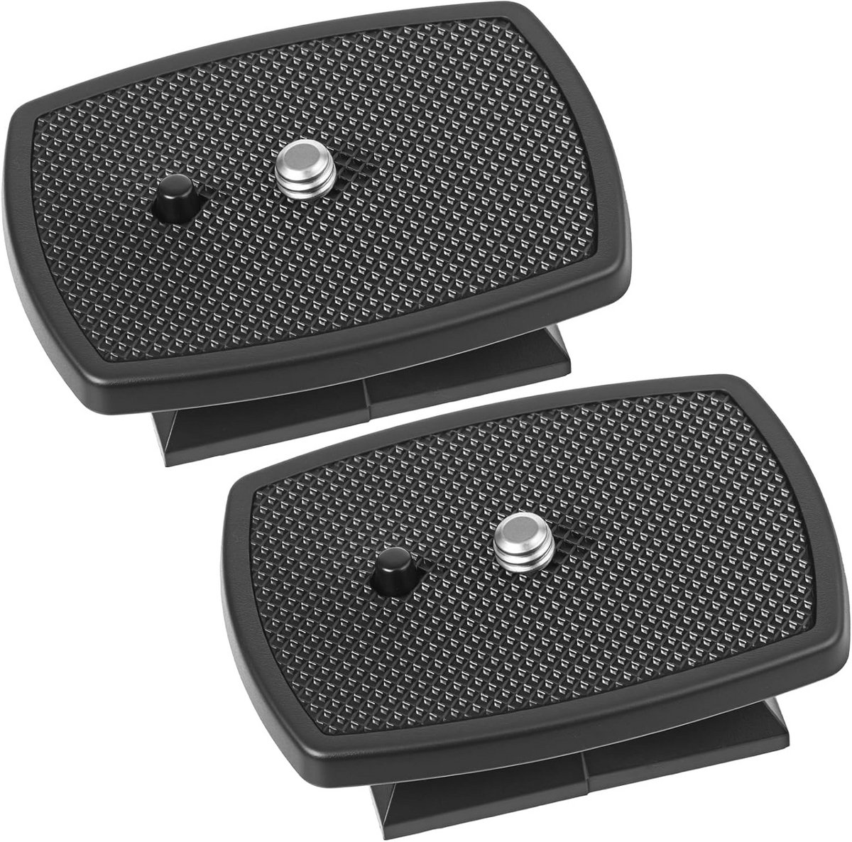 Snelwisselplaat voor camera - 2 stuks universele statiefplaten voor DSLR en SLR