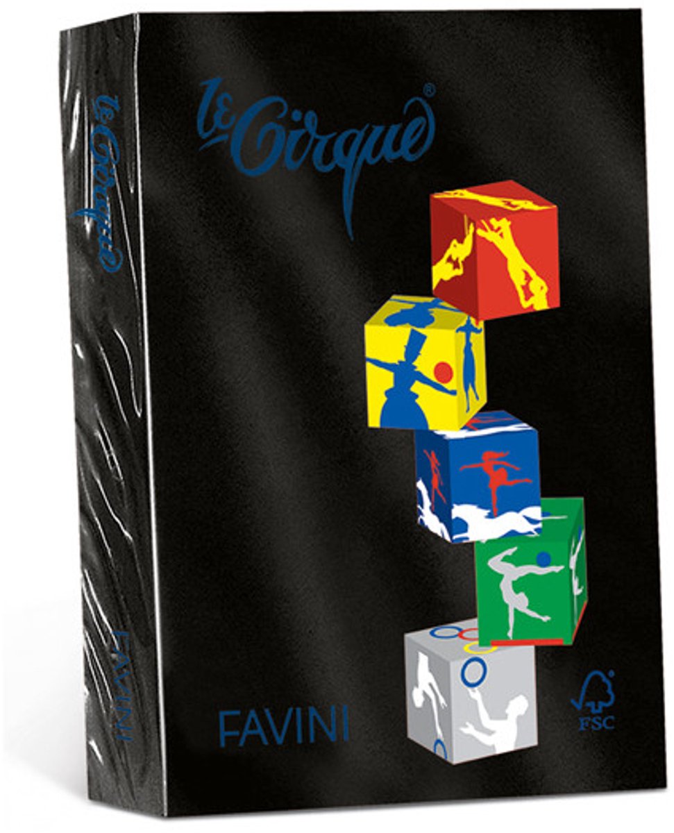Favini Le Cirque papier voor inkjetprinter A4 (210x297 mm) 500 vel Zwart