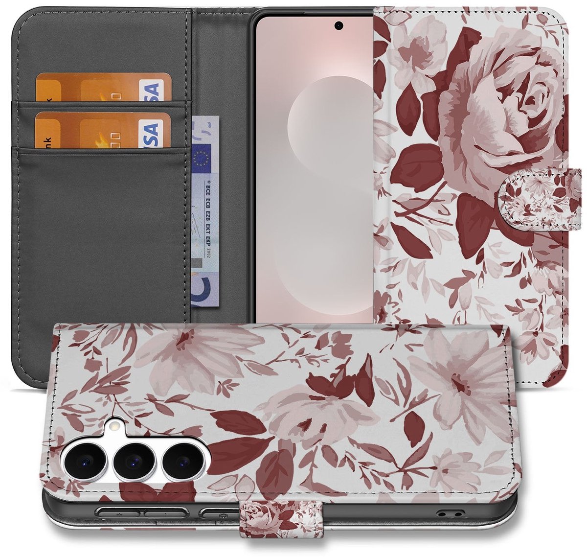 Hoesje Samsung Galaxy S25 FE Watercolor Flowers